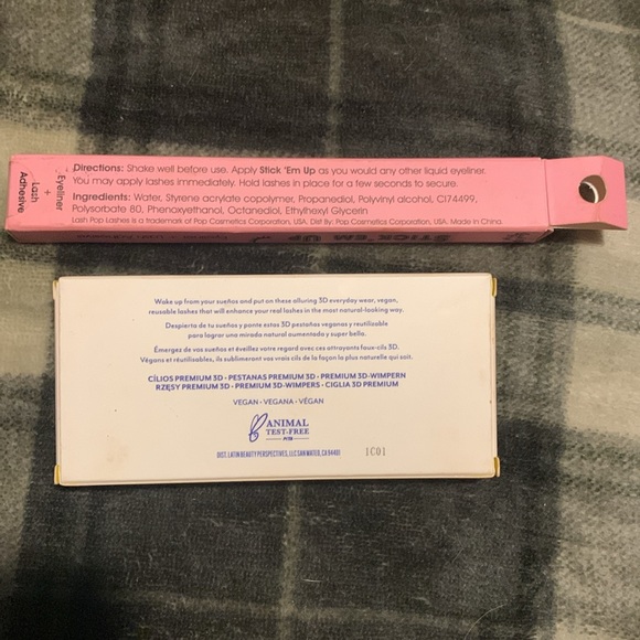 Eyelash Kit, New never opened. Lashes, adhesive and liner - Picture 2 of 2